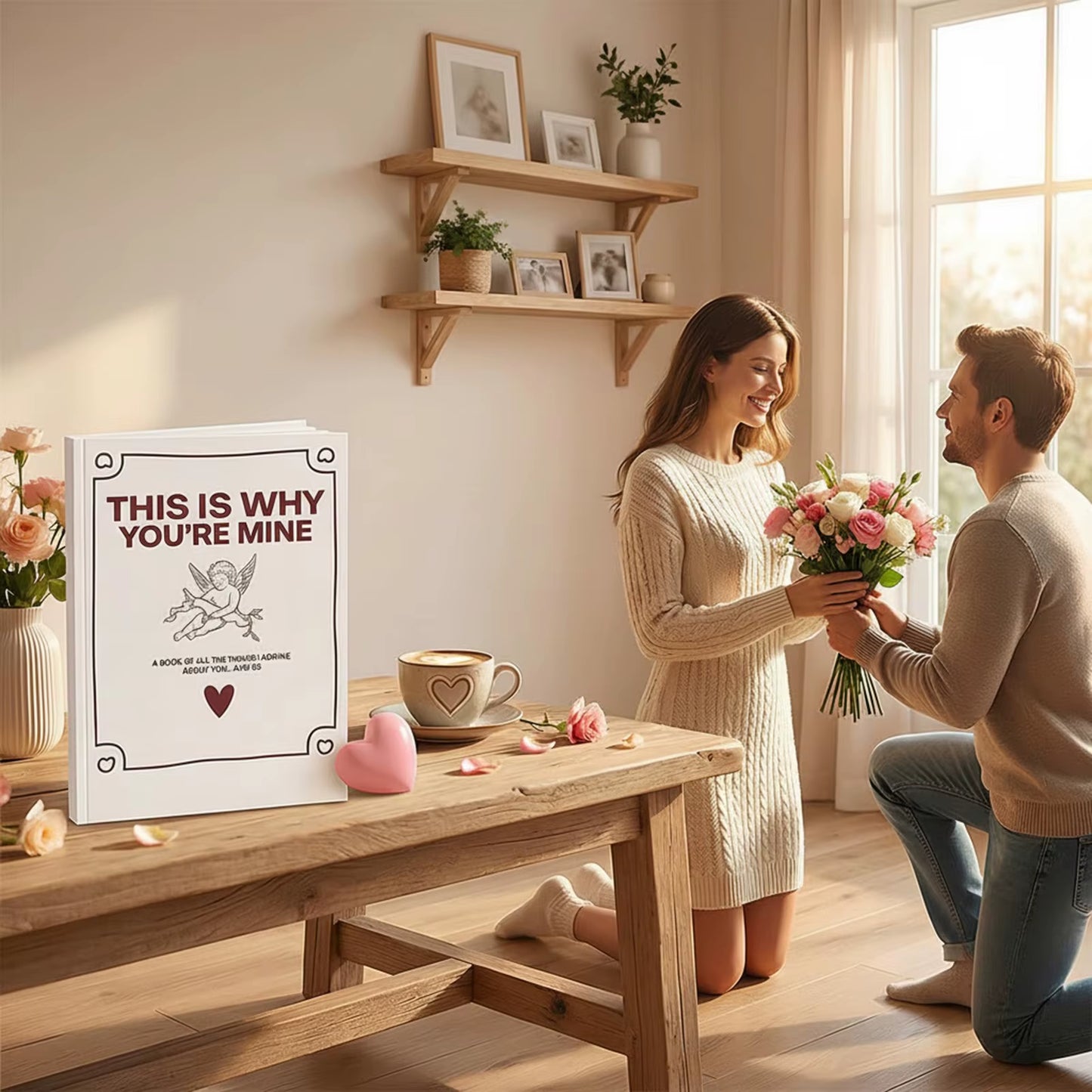 THIS IS WHY YOU'RE MIN-I Love You Fill-In-The-Blank Love Book Anniversary Gifts for Couples, Her & Him (WHY YOU'RE MINE Series）