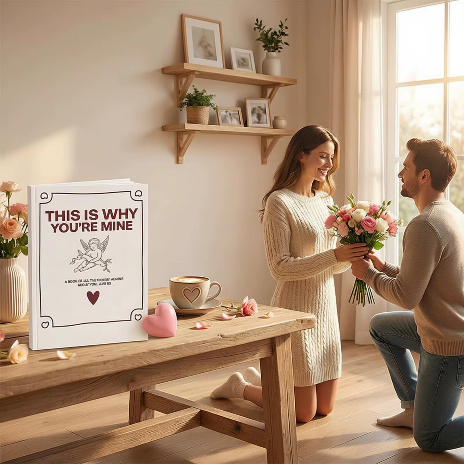 THIS IS WHY YOU'RE MIN-I Love You Fill-In-The-Blank Love Book Anniversary Gifts for Couples, Her & Him (WHY YOU'RE MINE Series）